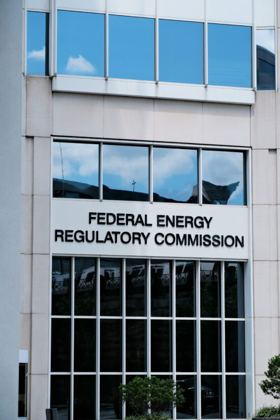 Federal Energy Regulatory Commission headquarters building exterior in Washington, DC