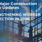 construction site with workers