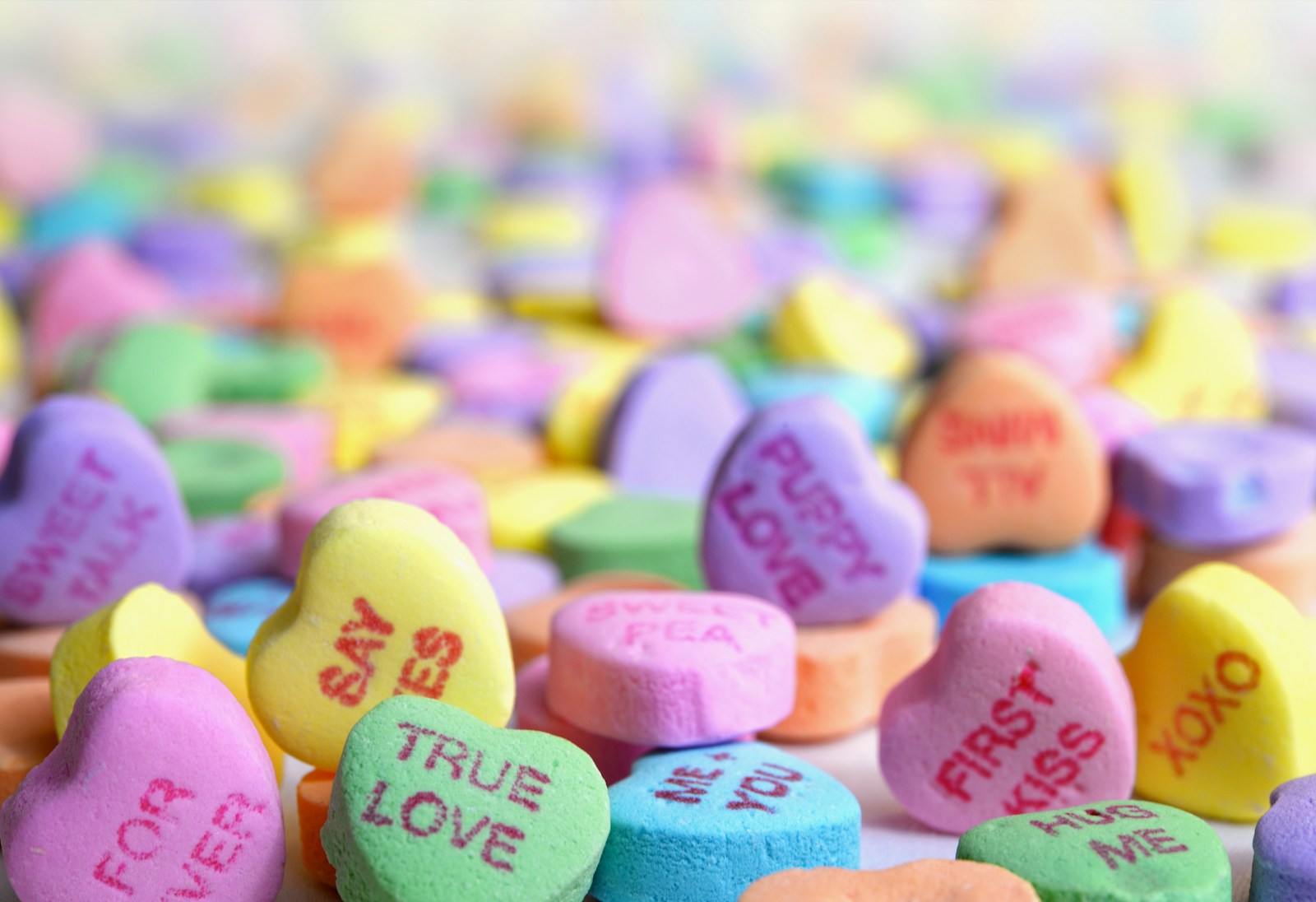 My fiancee got these for me one February when I had the flu. I wanted them as a photo prop, hoping I’d get better in time to shoot it for Valentine’s Day, but… at least they looked just as pretty the next year.
What you see is the contents of 9 little boxes. I was surprised that so many were needed, but fewer just didn’t have the right look.