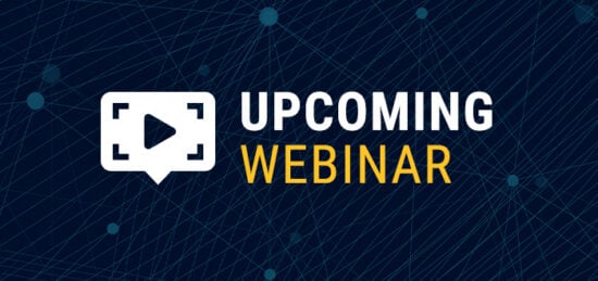 Upcoming Webinar