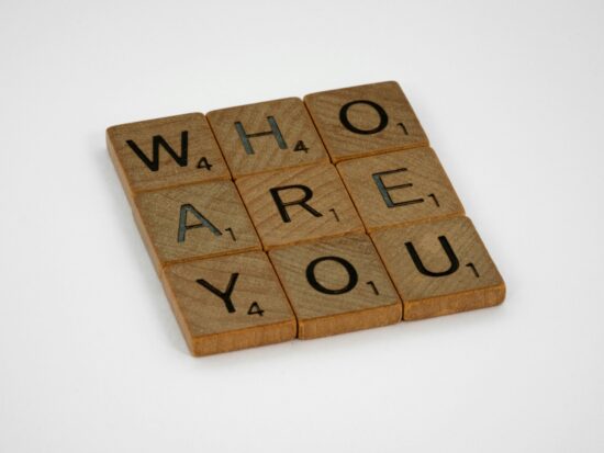 scrabble, scrabble pieces, lettering, letters, wood, scrabble tiles, white background, words, quote, letters, type, typography, design, layout, focus, bokeh, blur, photography, images, image, self-image, self-awareness, mediate, identity, identity crisis, self help, find yourself, finding yourself, understanding, therapy, mindfulness, roots, personality, authenticity, honesty, principles, id, ego, psychiatry, philosophy,