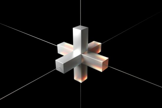 Abstract node colorful frosted glass 3d render black _______ IG: @ikanhaiyasharma