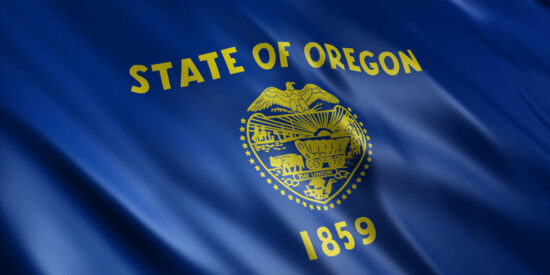 Oregon State (USA) Flag