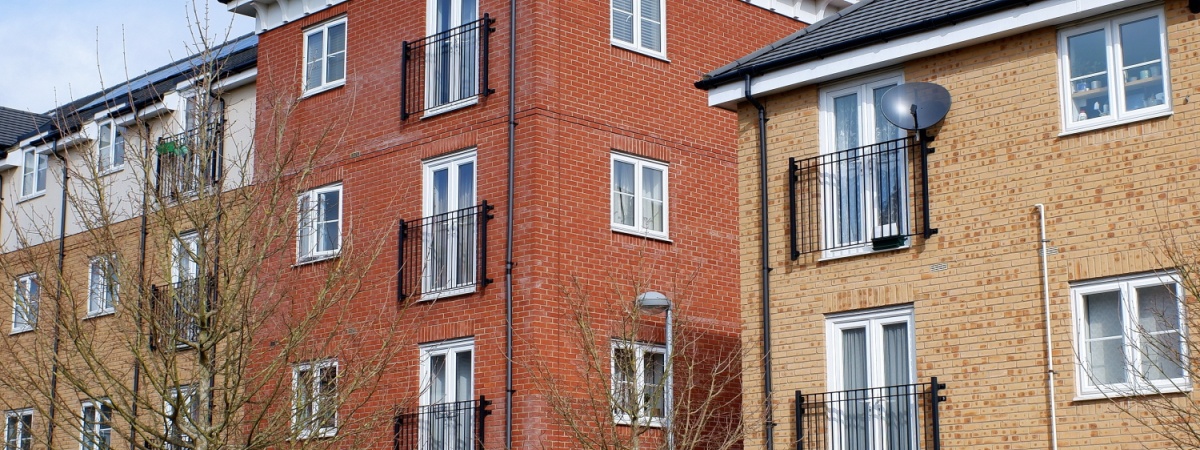 apartment buildings