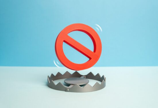 There,Is,No,Prohibition,Sign,Above,The,Trap.,Restrictions,And