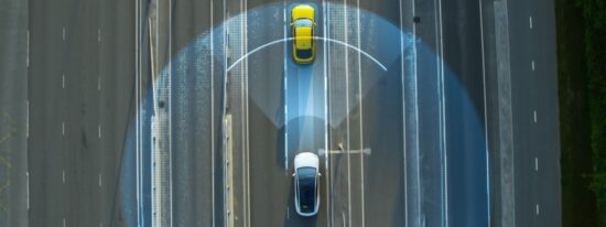 Autonomous Self Driving car-Shutterstock_2213586577