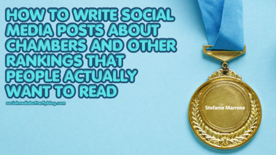 How to Write Social Media Posts About Chambers and Other Rankings That People Actually Want to Read
