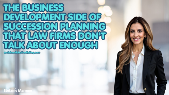 The Business Development Side of Succession Planning That Law Firms Don't Talk About Enough