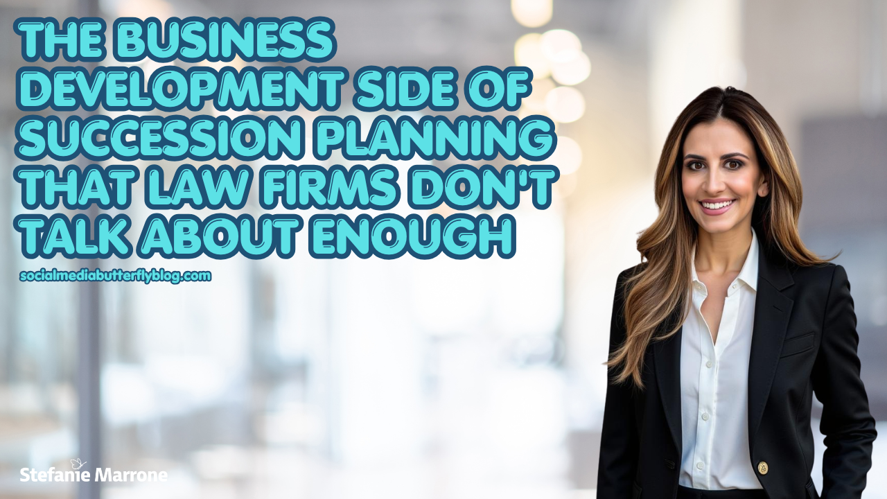 The Business Development Side of Succession Planning That Law Firms Don't Talk About Enough
