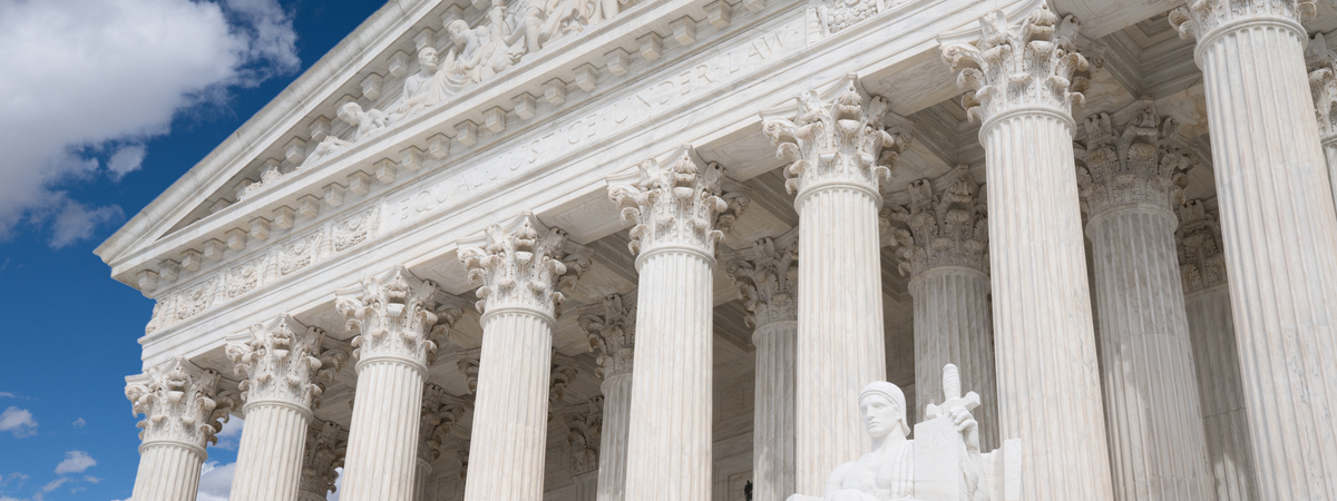 United States Supreme Court Building in Washington, DC-shutterstock_1055600819