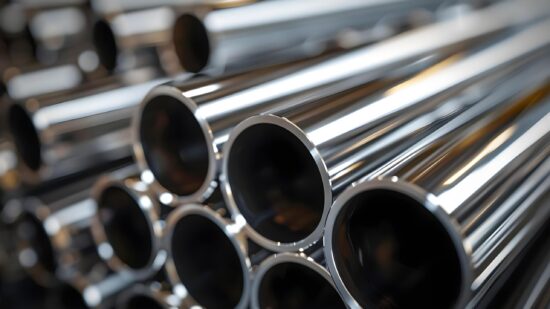 Significance of Stainless Steel Pipes in the Metallurgical Industry. Concept Metallurgical Industry, Stainless Steel Pipes, Structural Integrity, Corrosion Resistance, Industrial Applications