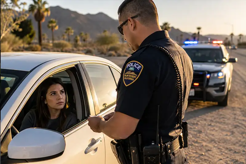 Police investigate woman's car