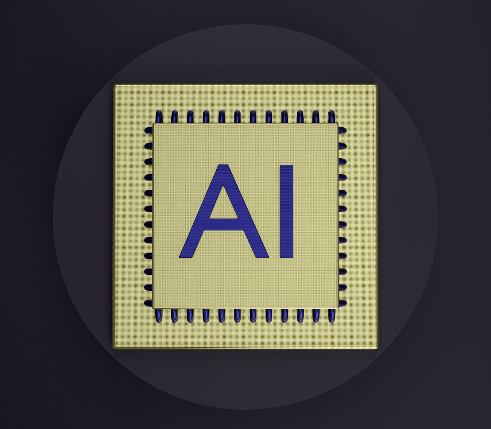 Gold chip for the AI processor