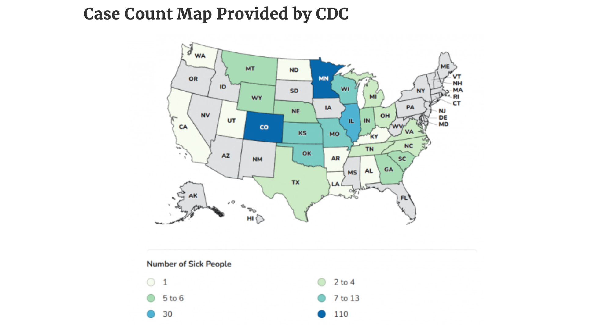 USDA issues alert for products containing jalape&ntilde;os in connection with outbreak