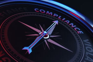 Compliance Concept: Arrow of A Compass Compliance Text