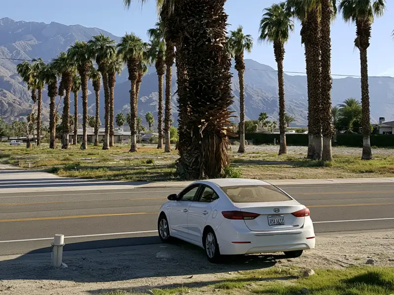 Car waits for antagonist