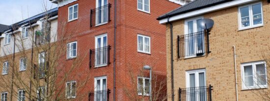 apartment buildings