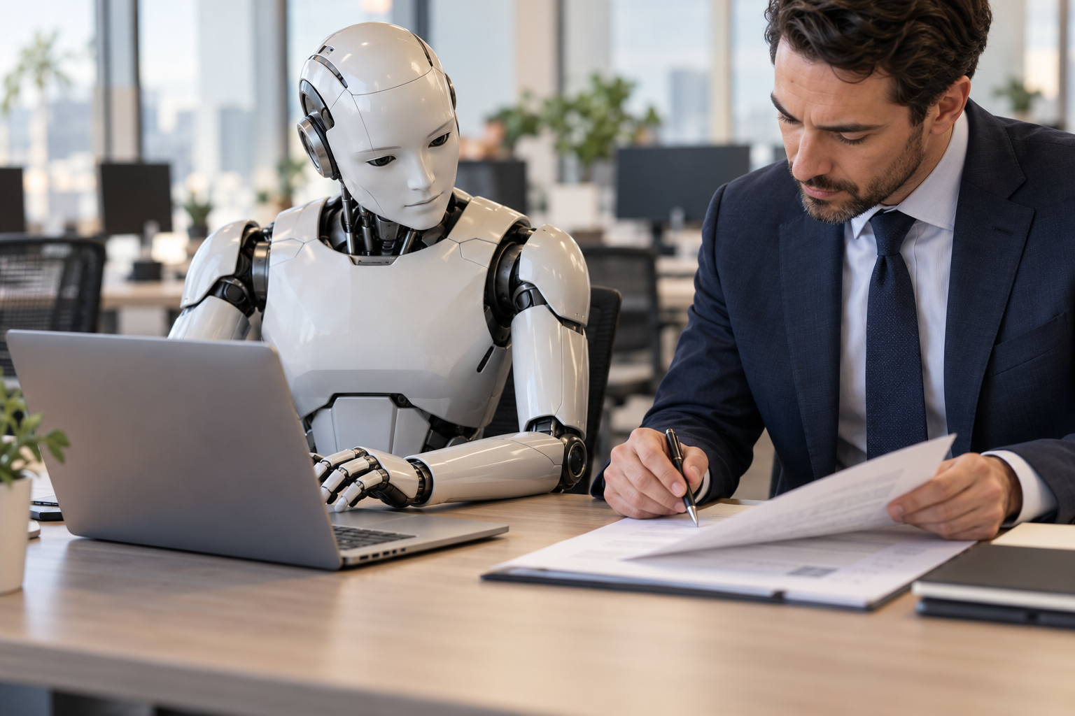 Human oversight of workplace AI