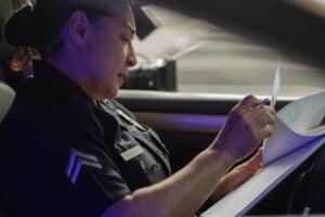 Search and Seizure Rights During a Traffic Stop: What You Need to Know 4 A driver declining a vehicle search request during a California traffic stop